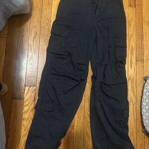 Black Cargo Pants
